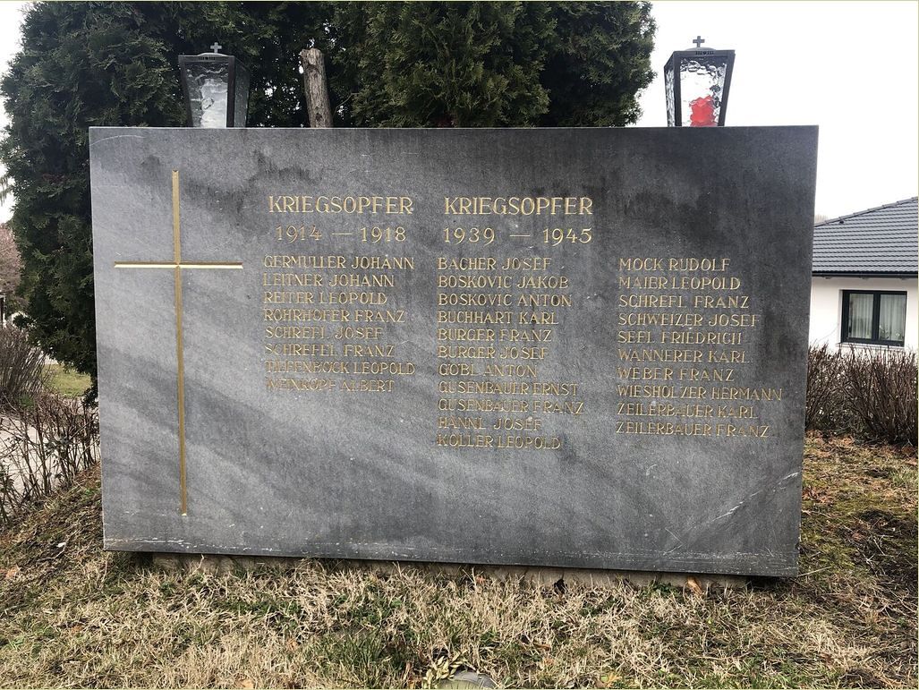 Kriegerdenkmal Angern / BM Pfarre Brunnkirchen