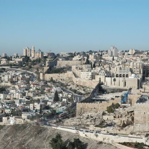 Jerusalem - Blick vom Ölberg