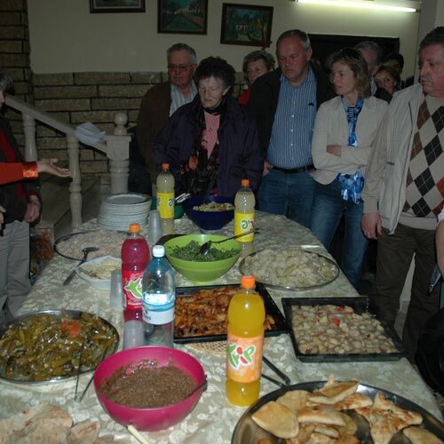 Mittagessen bei einer Drusenfamilie