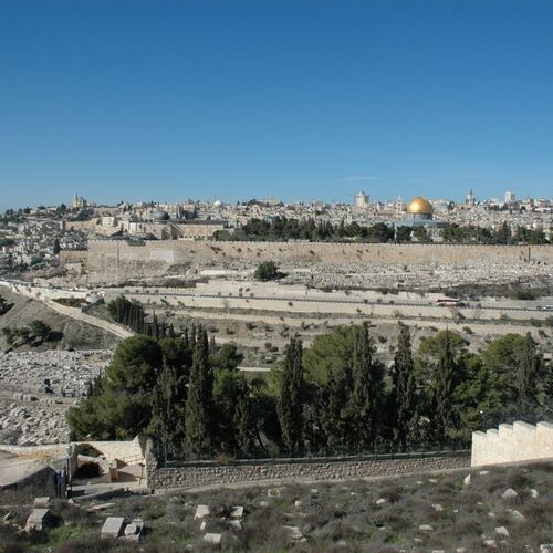 Jerusalem - Blick vom Ölberg