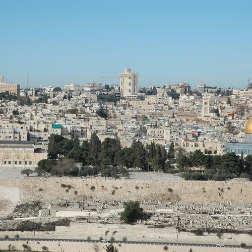 Jerusalem - Blick vom Ölberg