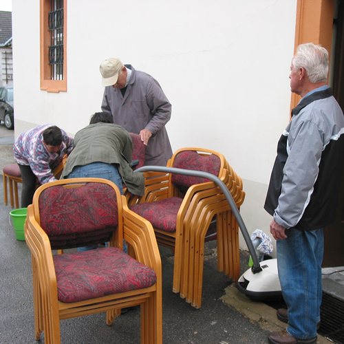 Erika Harrauer, Margit Rethaller, Anton Raffel, Karl Mayrhofer